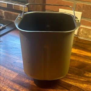 Metal Bread Machine Pan with Handle Cuisinart model CBK-110NAS 2 lb loaves